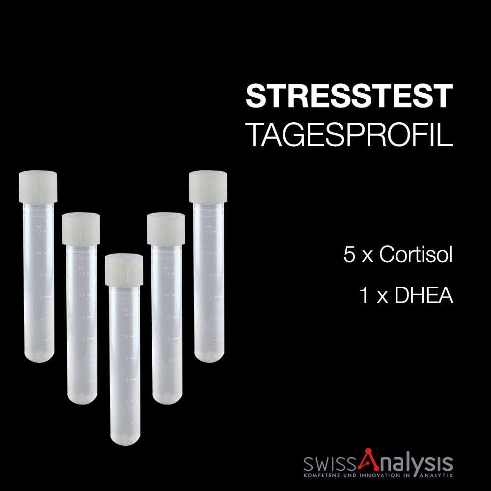 STRESSPROFIL - Speicheltest für Zuhause